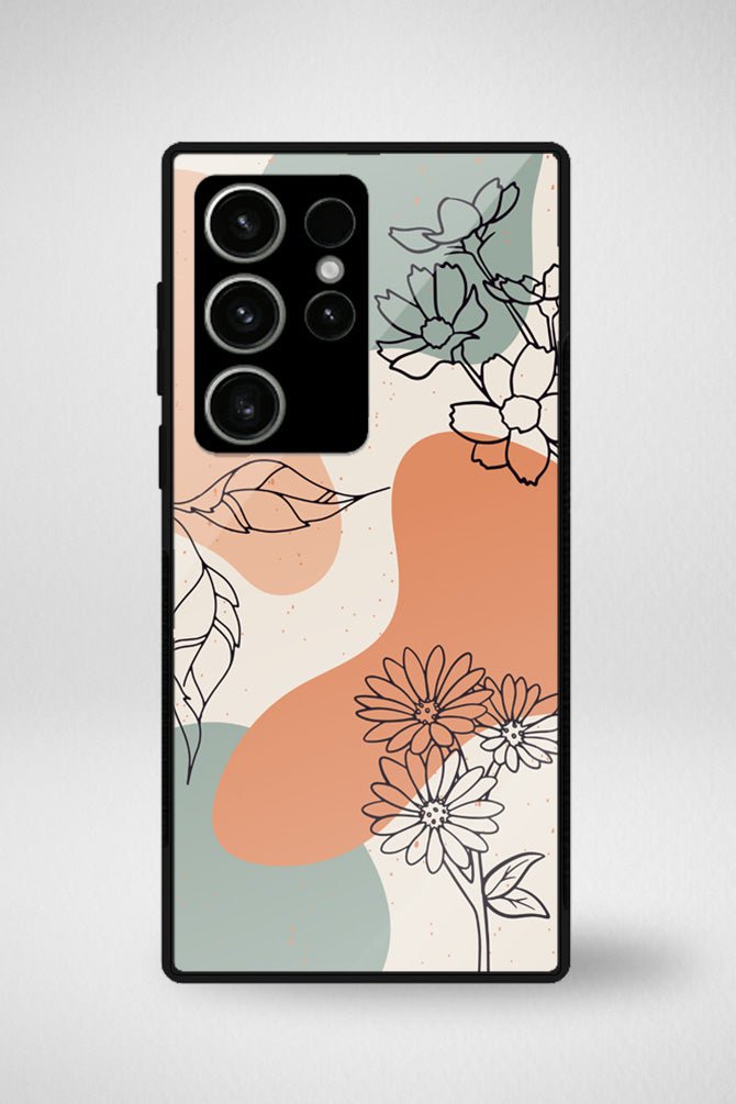 Nature and abstract art Glass Mobile Case - iPhone, Samsung & OnePlus -5