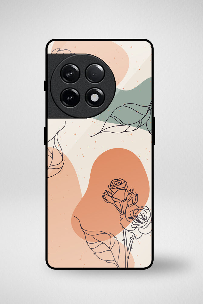 Nature and abstract art Glass Mobile Case - iPhone, Samsung & OnePlus -8