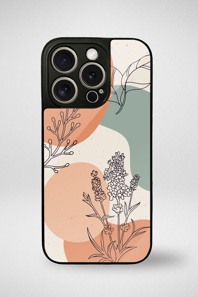 Nature and abstract art Glass Mobile Case - iPhone, Samsung & OnePlus -12