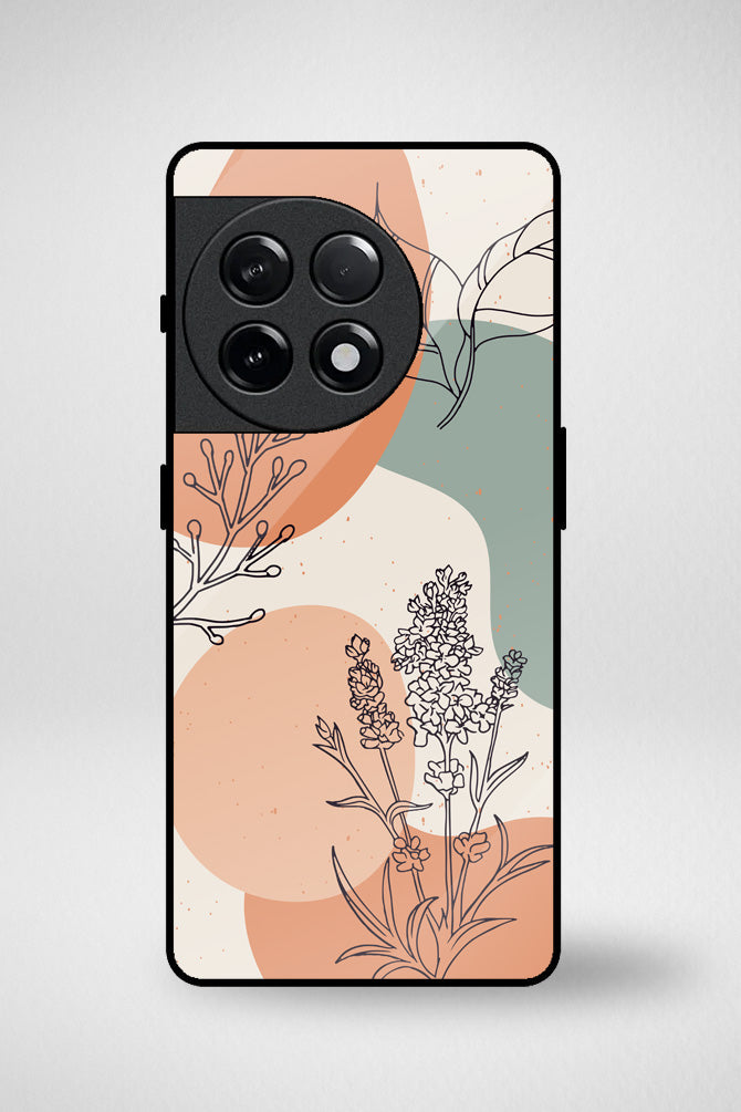Nature and abstract art Glass Mobile Case - iPhone, Samsung & OnePlus -13