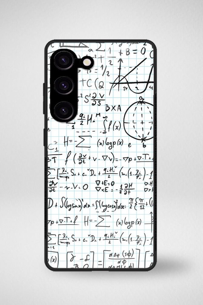 Math formulas Glass Mobile Case - iPhone, Samsung & OnePlus -6