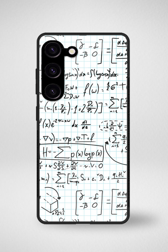 Math formulas Glass Mobile Case - iPhone, Samsung & OnePlus -11