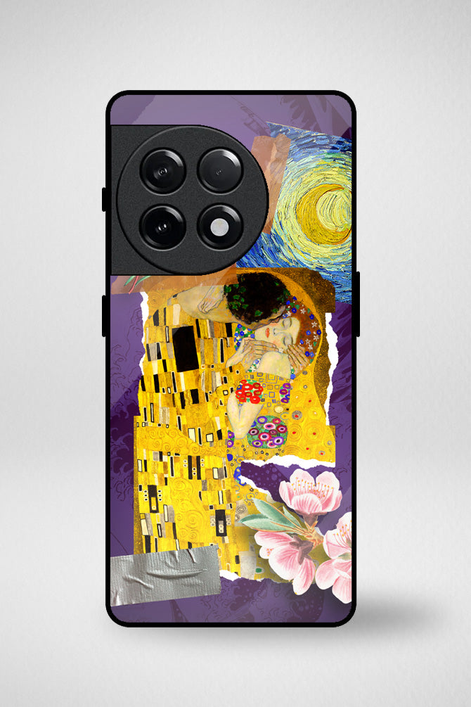 Famous paintings collage Glass Mobile Case - iPhone, Samsung & OnePlus -8