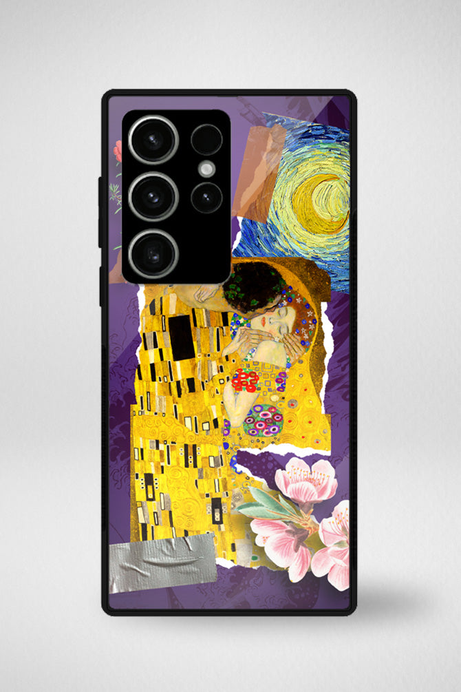 Famous paintings collage Glass Mobile Case - iPhone, Samsung & OnePlus -10