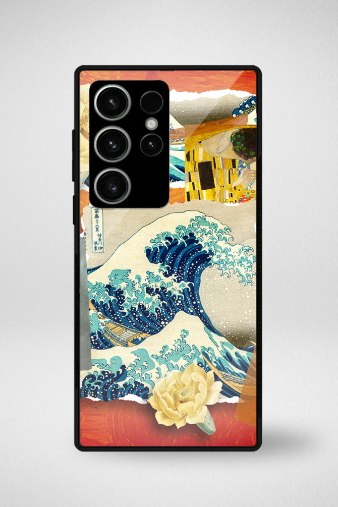 Famous paintings collage Glass Mobile Case - iPhone, Samsung & OnePlus -15