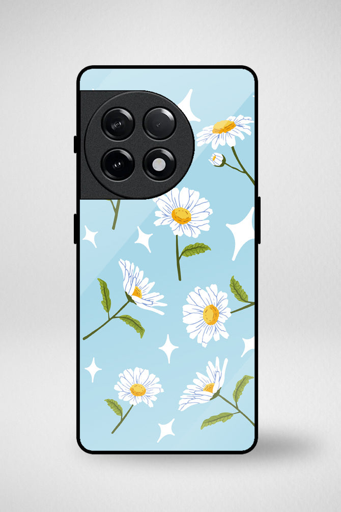 Daisy flower Glass Mobile Case - iPhone, Samsung & OnePlus -2