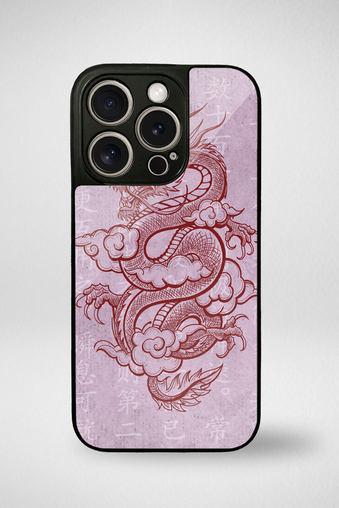 Asian dragon Glass Mobile Case - iPhone, Samsung & OnePlus -2