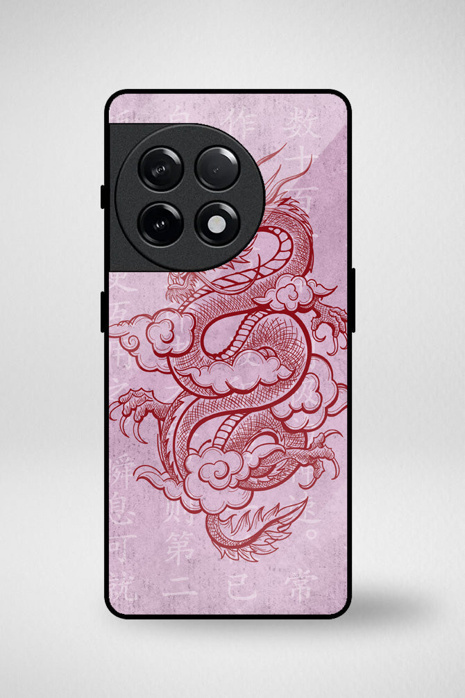 Asian dragon Glass Mobile Case - iPhone, Samsung & OnePlus -3