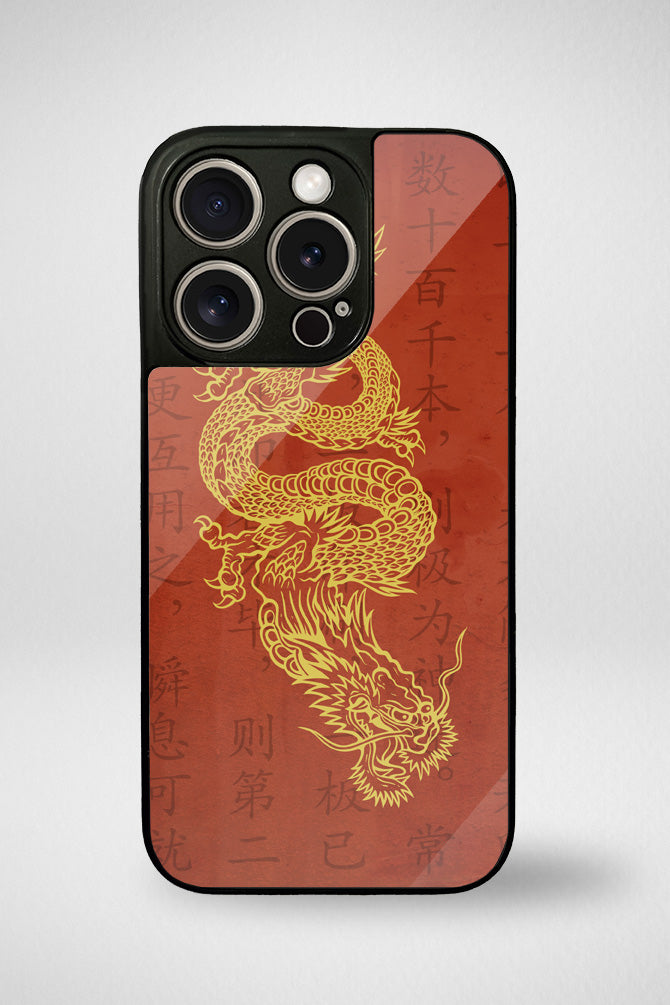 Asian dragon Glass Mobile Case - iPhone, Samsung & OnePlus -7