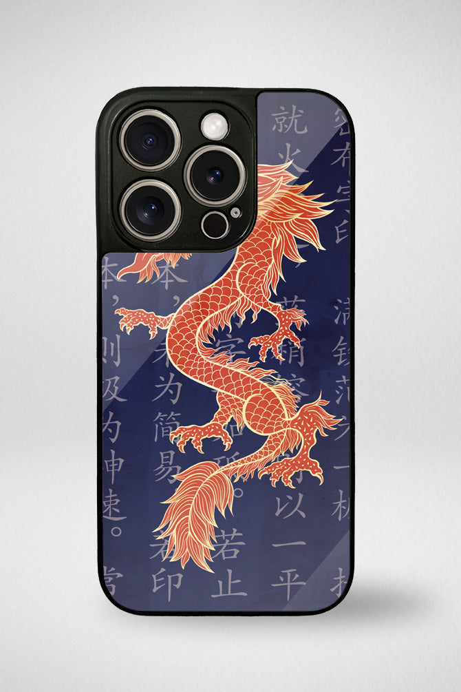 Asian dragon Glass Mobile Case - iPhone, Samsung & OnePlus -12