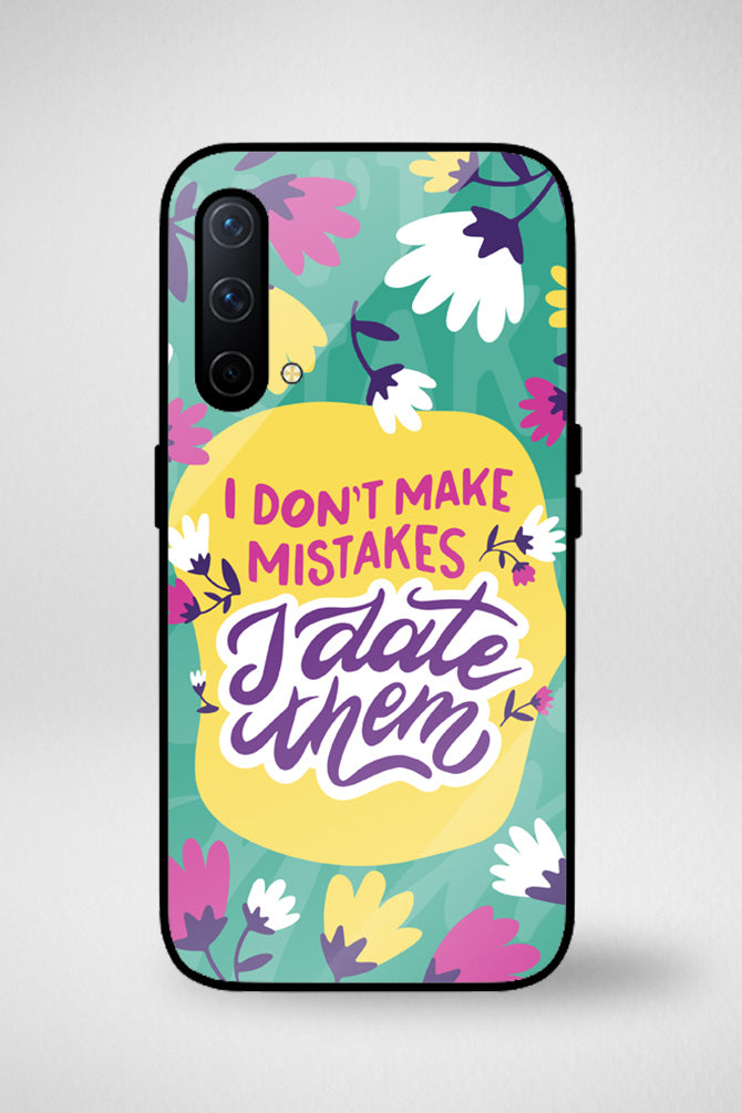 Anti valentines day quotes Glass Mobile Case - iPhone, Samsung & OnePlus -4