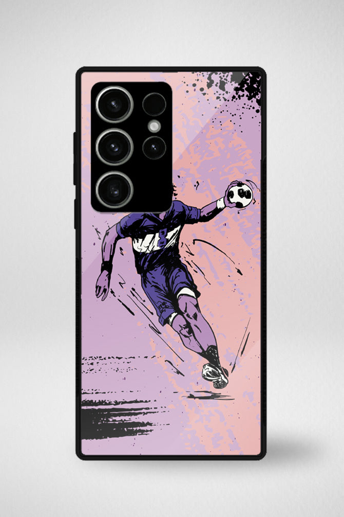 Handball Glass Mobile Case - iPhone, Samsung & OnePlus -5