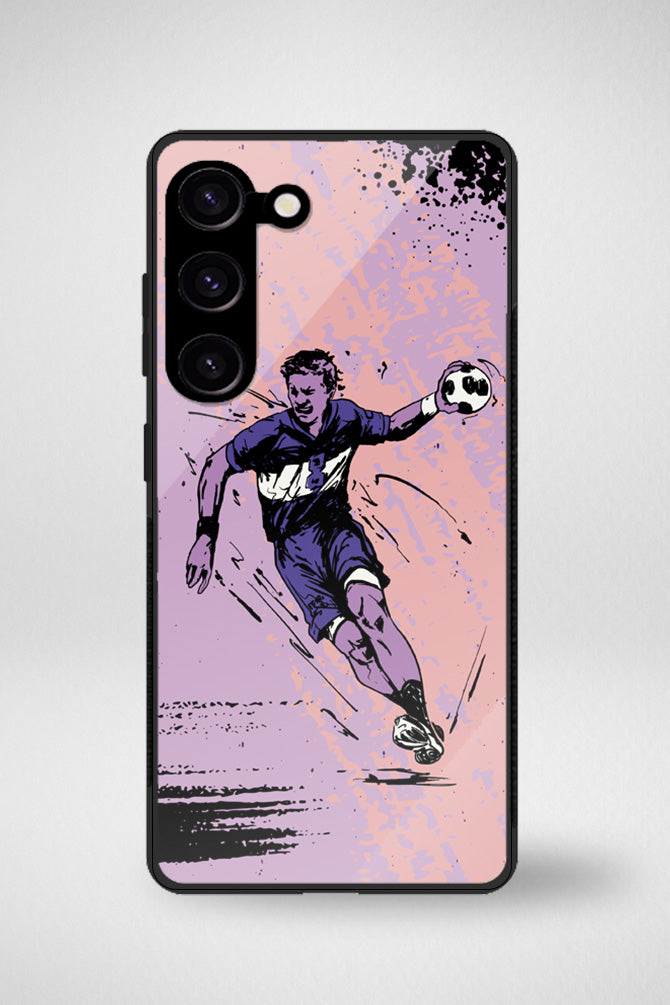 Handball Glass Mobile Case - iPhone, Samsung & OnePlus -6