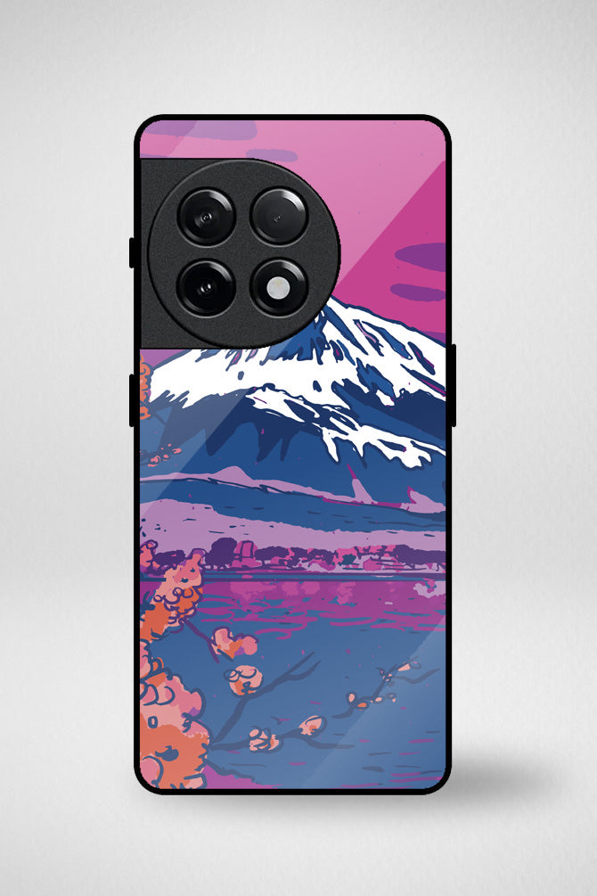 Japanese landscapes Glass Mobile Case - iPhone, Samsung & OnePlus -3