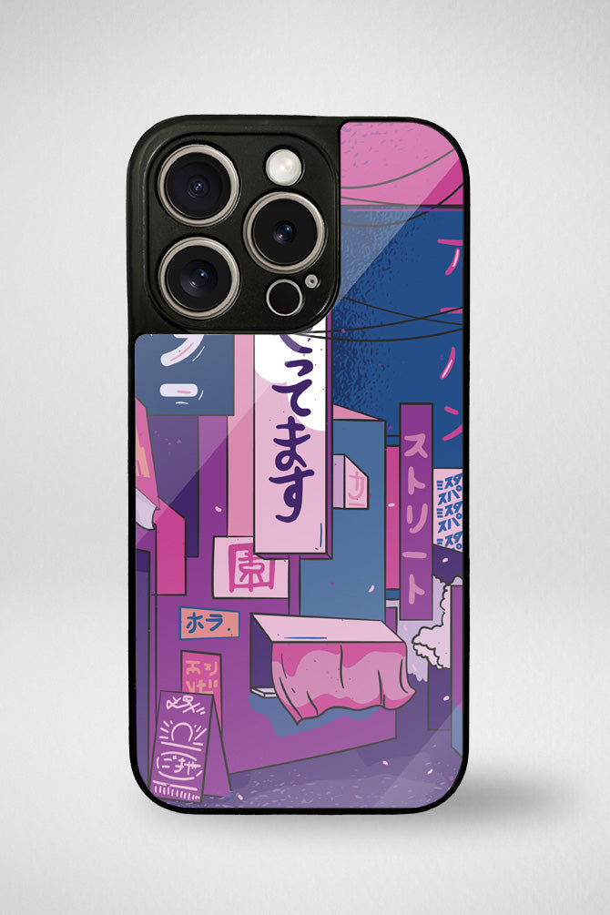 Japanese landscapes Glass Mobile Case - iPhone, Samsung & OnePlus -7