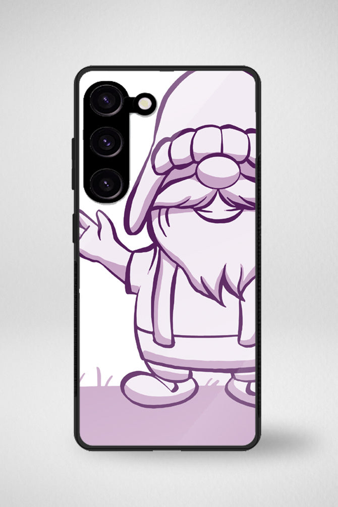 Gnome cartoon character Glass Mobile Case - iPhone, Samsung & OnePlus -6