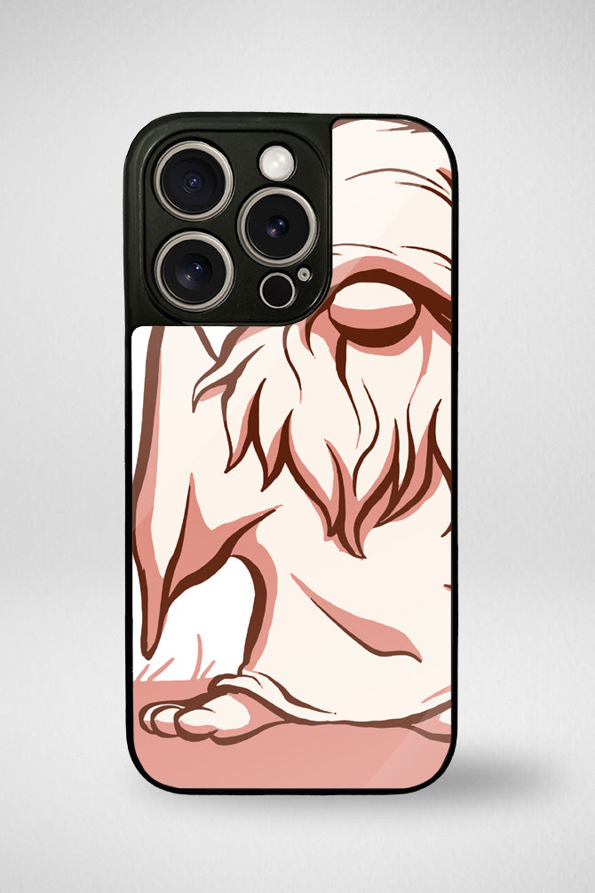 Gnome cartoon character Glass Mobile Case - iPhone, Samsung & OnePlus -12
