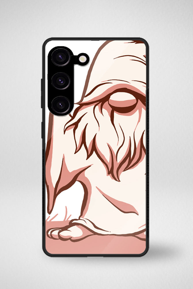 Gnome cartoon character Glass Mobile Case - iPhone, Samsung & OnePlus -16