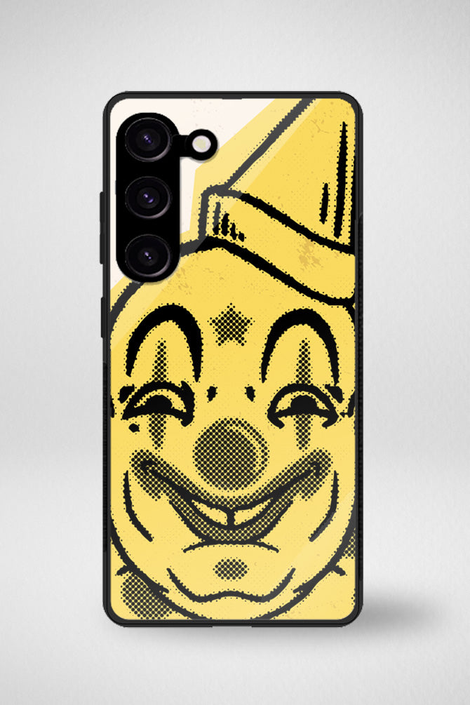 Creepy circus clown cartoon Glass Mobile Case - iPhone, Samsung & OnePlus -16