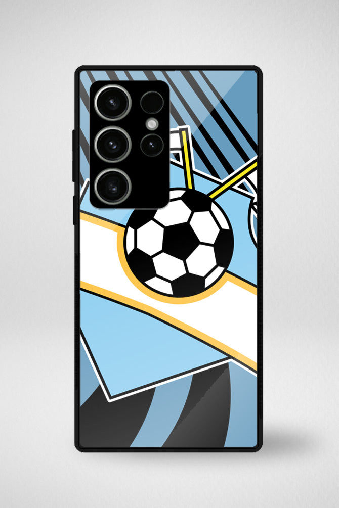 Soccer sport colorful Glass Mobile Case - iPhone, Samsung & OnePlus -10