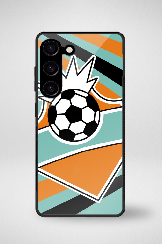 Soccer sport colorful Glass Mobile Case - iPhone, Samsung & OnePlus -6