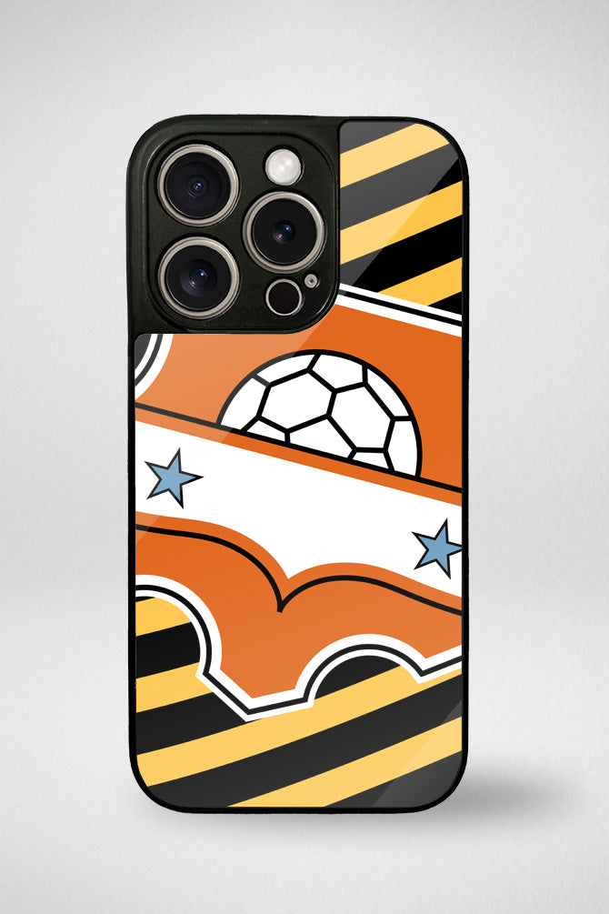 Soccer sport colorful Glass Mobile Case - iPhone, Samsung & OnePlus -12