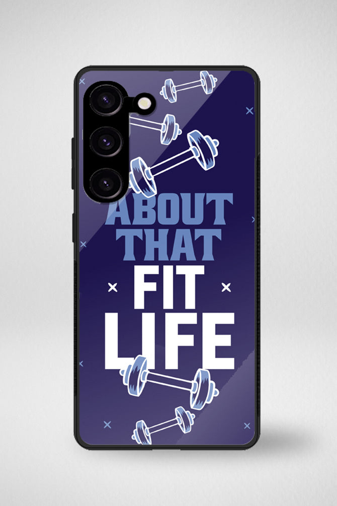 Gym quotes Glass Mobile Case - iPhone, Samsung & OnePlus -6