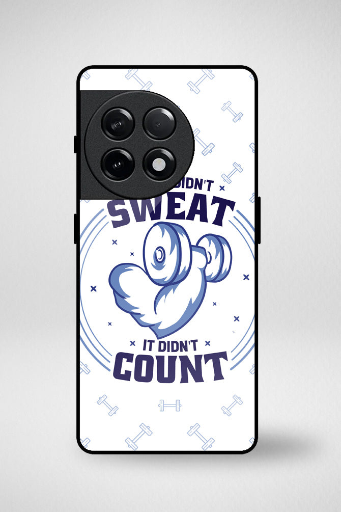Gym quotes Glass Mobile Case - iPhone, Samsung & OnePlus -8