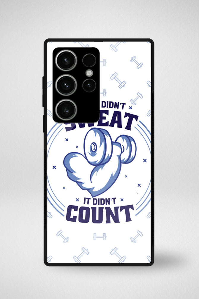 Gym quotes Glass Mobile Case - iPhone, Samsung & OnePlus -10