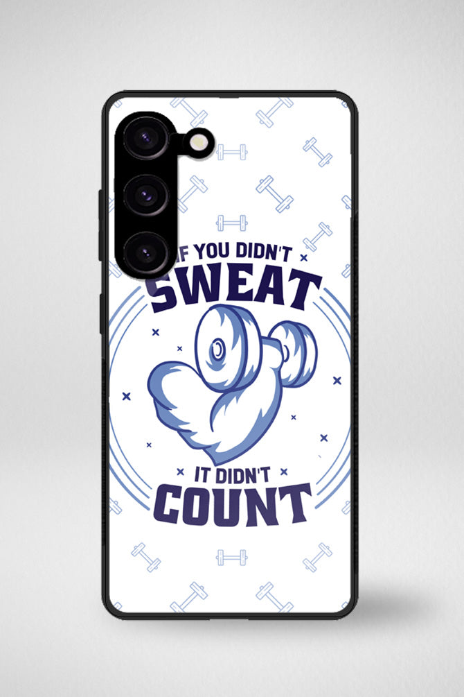 Gym quotes Glass Mobile Case - iPhone, Samsung & OnePlus -11