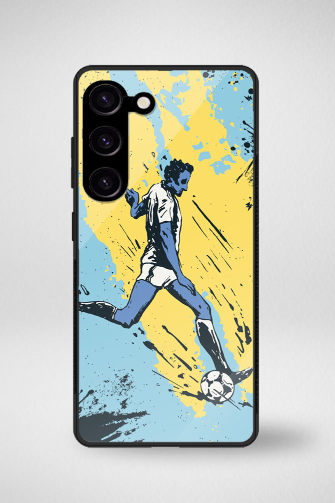 Soccer sport players Glass Mobile Case - iPhone, Samsung & OnePlus -6