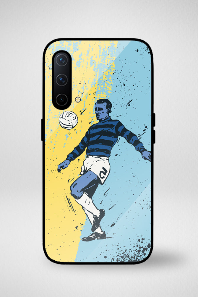Soccer sport players Glass Mobile Case - iPhone, Samsung & OnePlus -9
