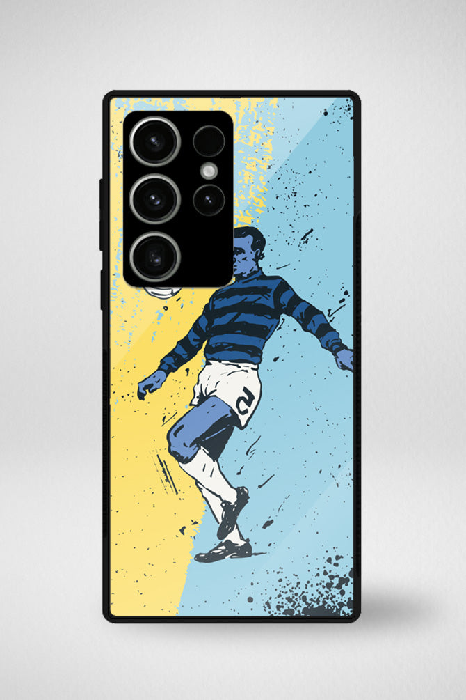 Soccer sport players Glass Mobile Case - iPhone, Samsung & OnePlus -10