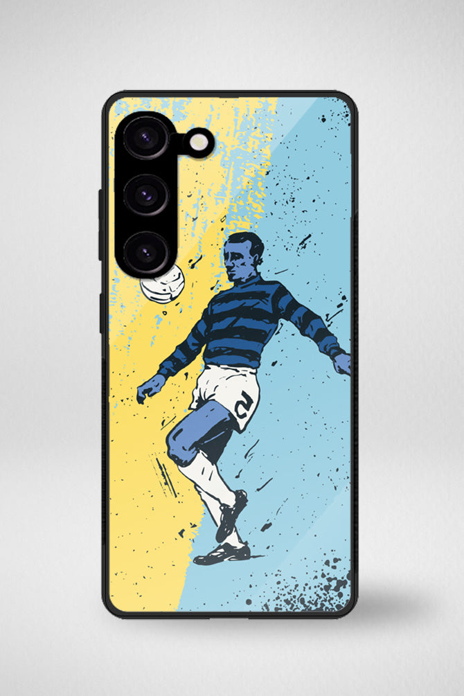 Soccer sport players Glass Mobile Case - iPhone, Samsung & OnePlus -11