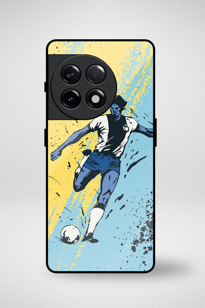Soccer sport players Glass Mobile Case - iPhone, Samsung & OnePlus -13