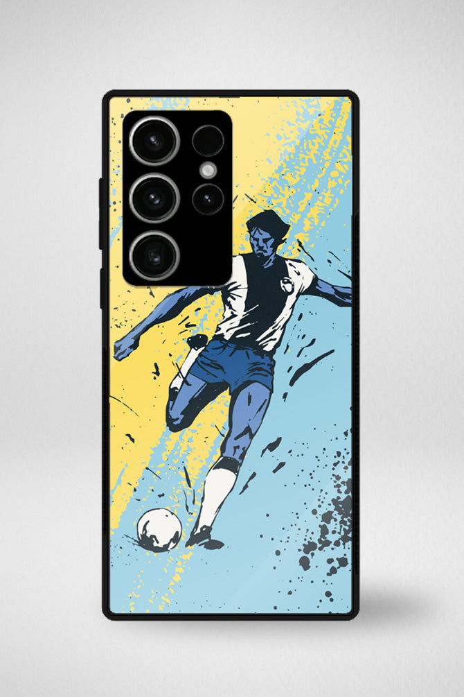 Soccer sport players Glass Mobile Case - iPhone, Samsung & OnePlus -15