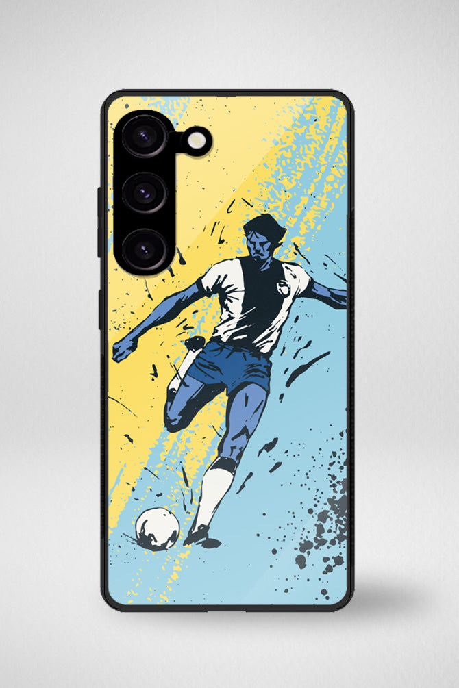 Soccer sport players Glass Mobile Case - iPhone, Samsung & OnePlus -16