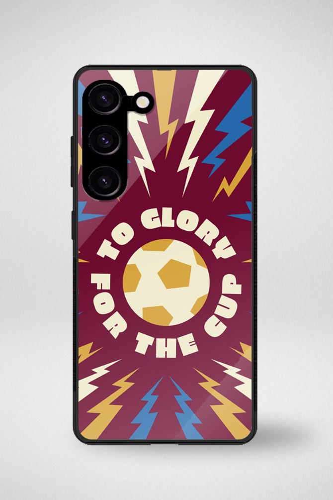 Soccer quotes Glass Mobile Case - iPhone, Samsung & OnePlus -11