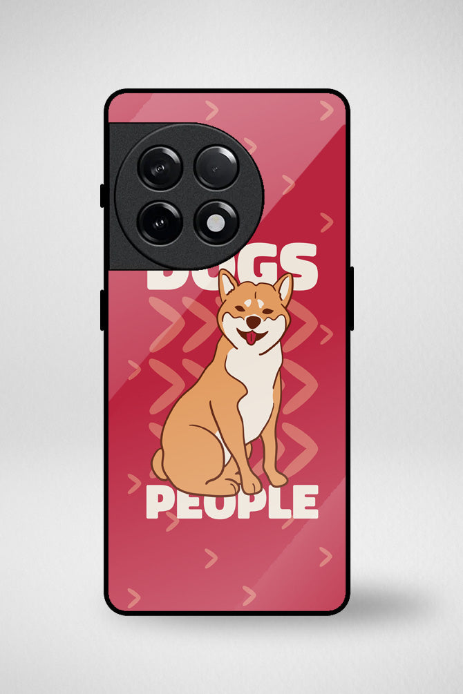 Dog people Shiba Inu  Glass Mobile Case - iPhone, Samsung & OnePlus -3