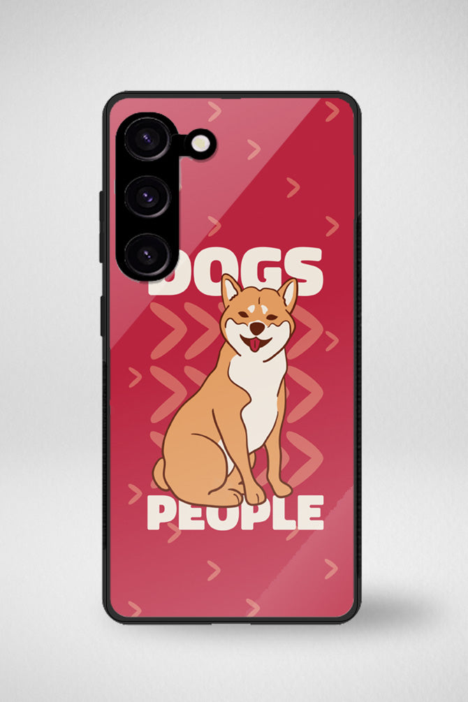 Dog people Shiba Inu  Glass Mobile Case - iPhone, Samsung & OnePlus -6