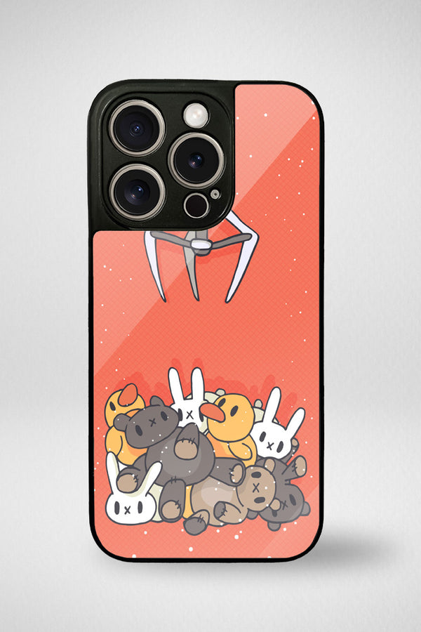Claw machine Glass Mobile Case - iPhone, Samsung & OnePlus -1
