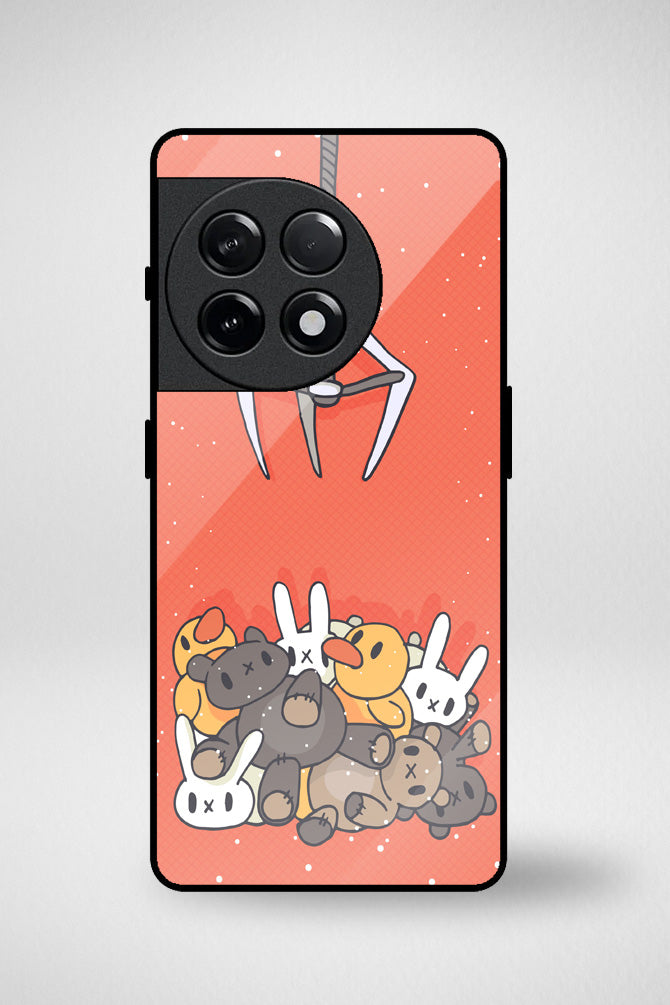 Claw machine Glass Mobile Case - iPhone, Samsung & OnePlus -4