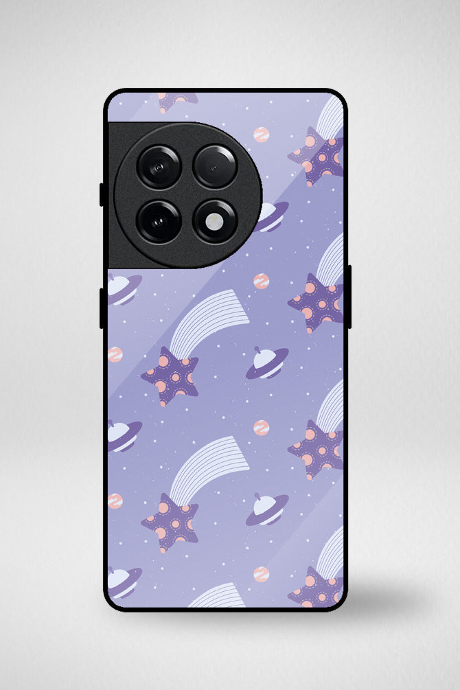 Space-themed Glass Mobile Case - iPhone, Samsung & OnePlus -3