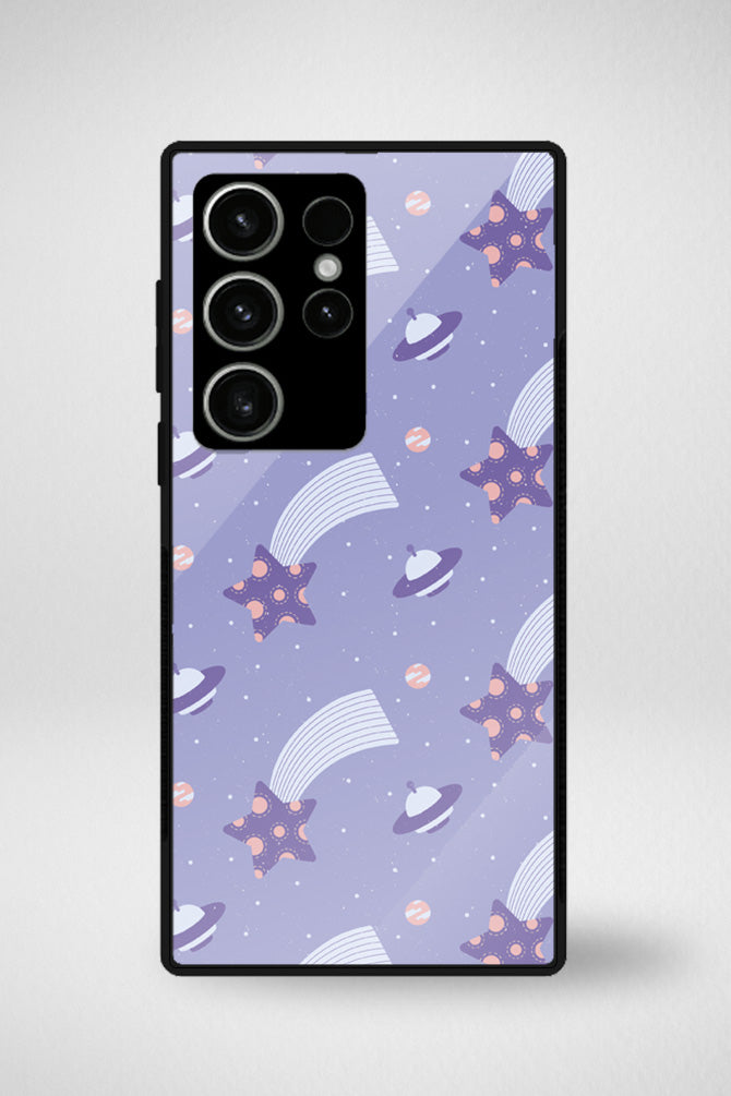 Space-themed Glass Mobile Case - iPhone, Samsung & OnePlus -5