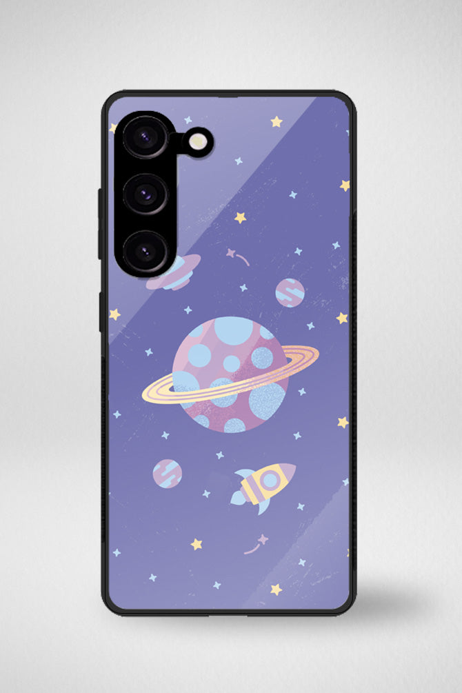 Space-themed Glass Mobile Case - iPhone, Samsung & OnePlus -16