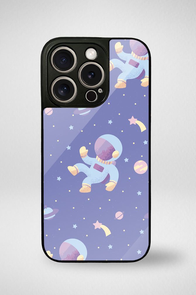 Space-themed Glass Mobile Case - iPhone, Samsung & OnePlus -7