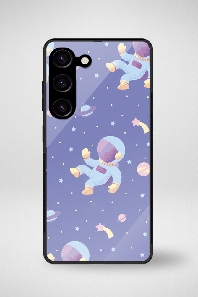 Space-themed Glass Mobile Case - iPhone, Samsung & OnePlus -11