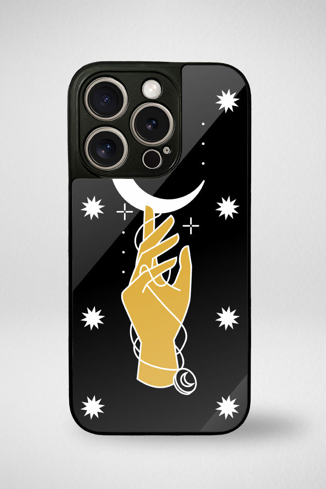 Mystic hands Glass Mobile Case - iPhone, Samsung & OnePlus -7