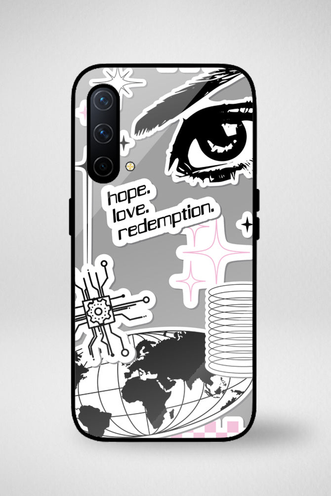 Techno whimsical artistry Glass Mobile Case - iPhone, Samsung & OnePlus -4