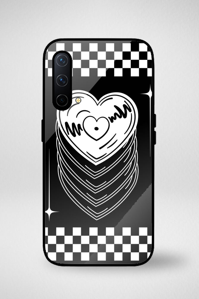 Monochrome doodle Glass Mobile Case - iPhone, Samsung & OnePlus -14